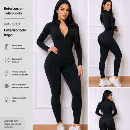 Enterizo todo largo - Ref 2301