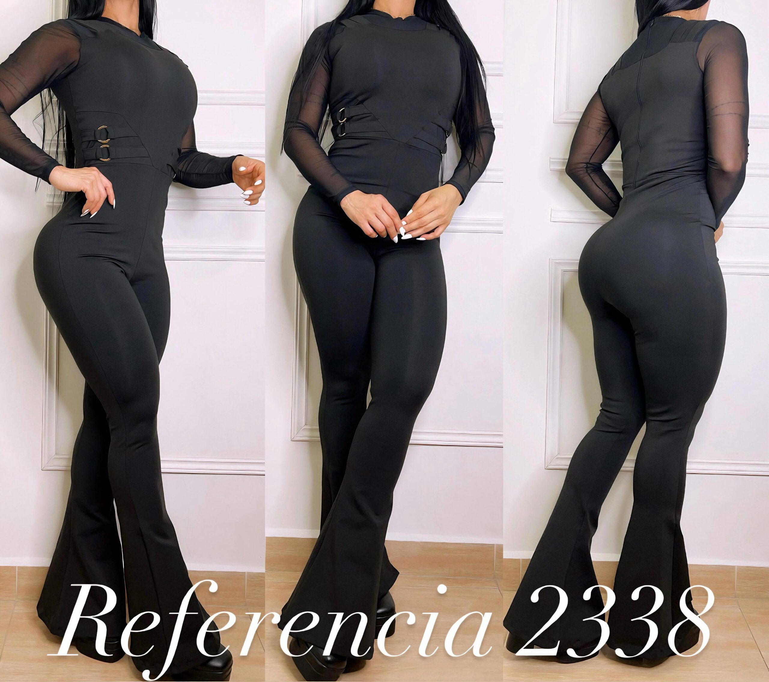 Enterizo Bota Campana y Argollas - Ref 2338