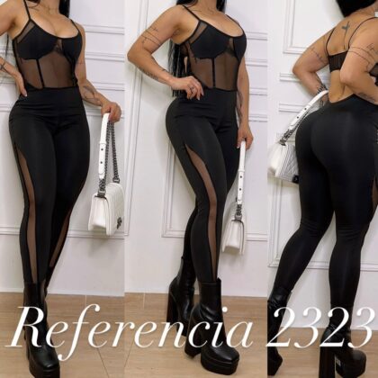 Enterizo de Malla Tex Frente - Ref 2323