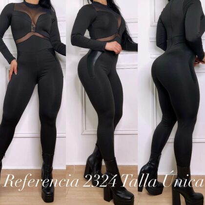 Enterizo en suplex con corte V - Ref 2324