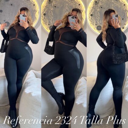 Enterizo completo y elegante - Ref 2324 Talla Plus