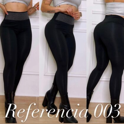 Leggins clasico con pedreria - Ref 003 Talla unica