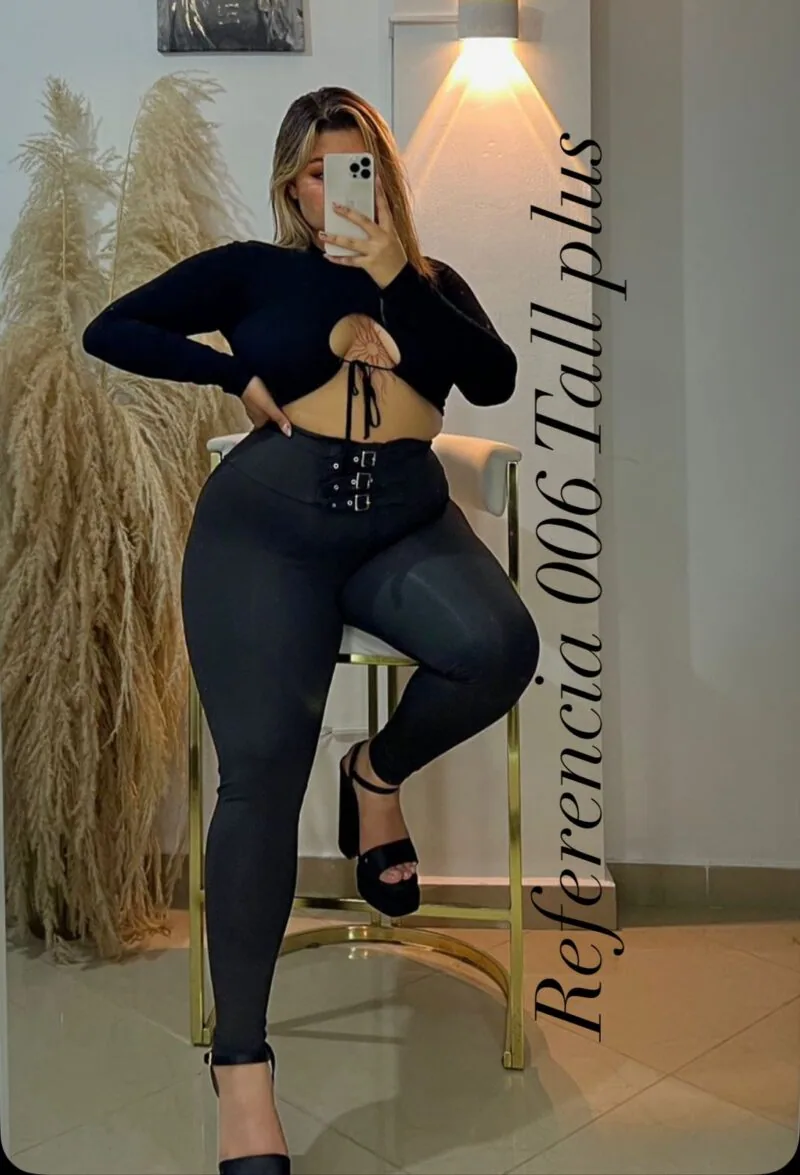 Leggins de tres correas - Ref 006 Talla Plus