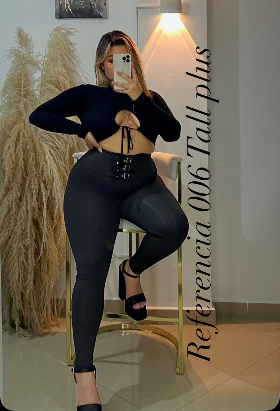 Leggins de tres correas - Ref 006 Talla Plus