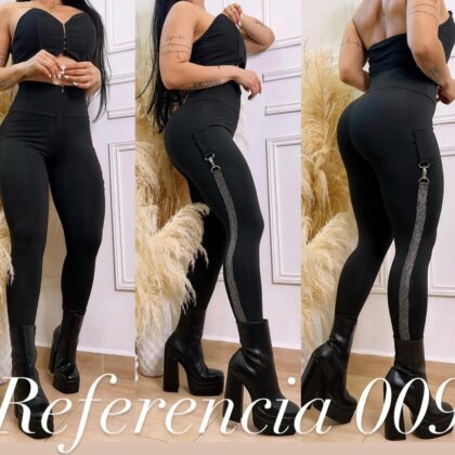 Leggins de elastico lateral - Ref 009