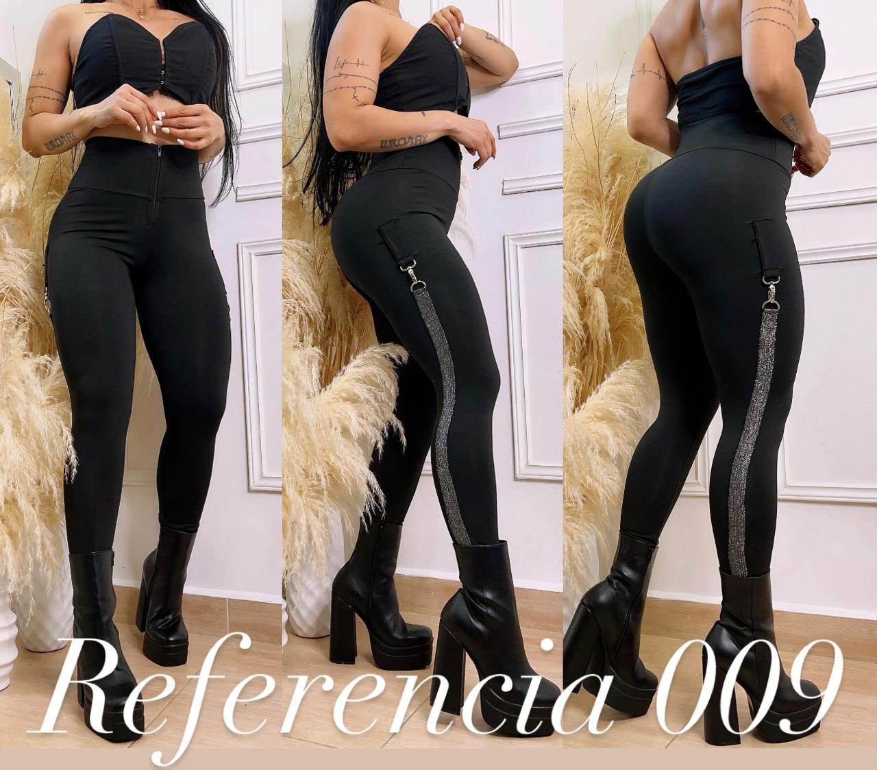 Leggins de elastico lateral - Ref 009