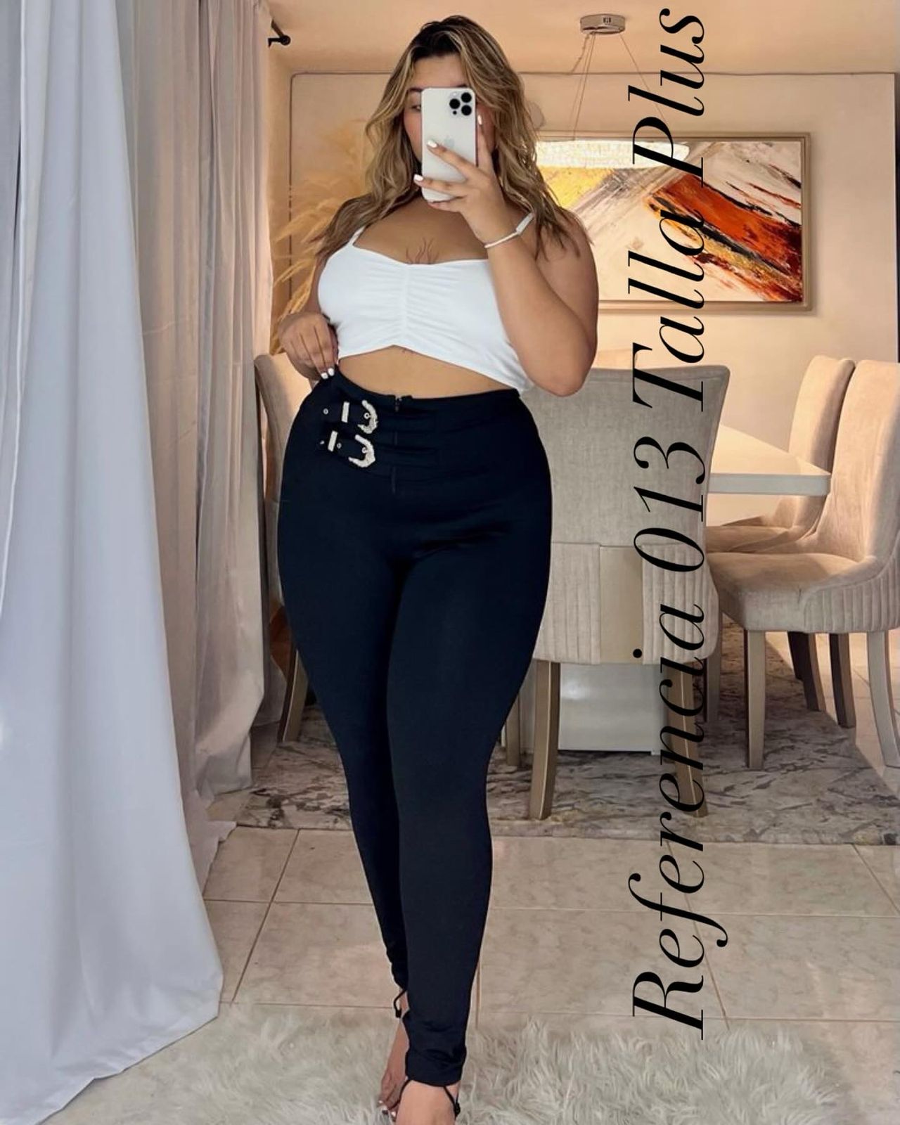 Leggins doble hebilla - Ref 013 Talla Plus