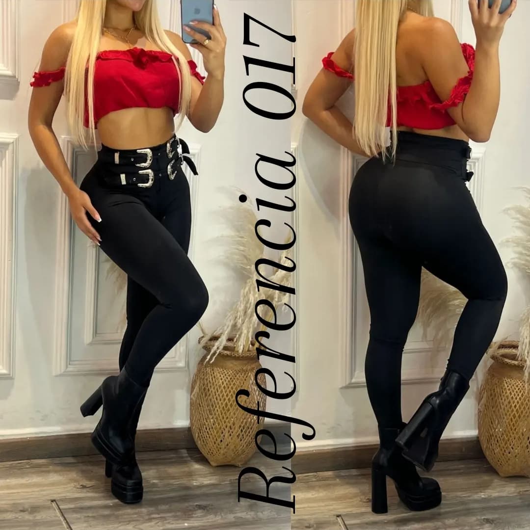 Leggins de cuatro hebillas - Ref 017 - Imagen 2