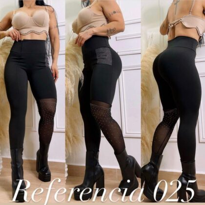 Leggins de pedreria en pierna - Ref 025