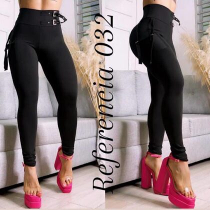 Leggins con hebillas y bolsillo - Ref 032