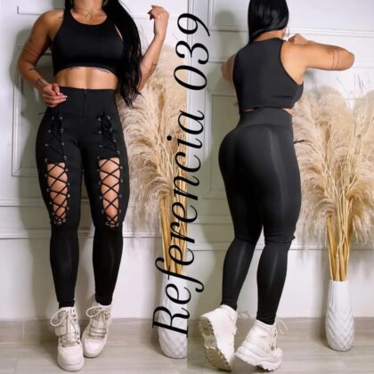 Leggins con abertura al frente - Ref 039