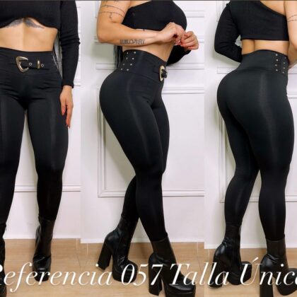 Leggins clasico de hebilla elegante - Ref 057
