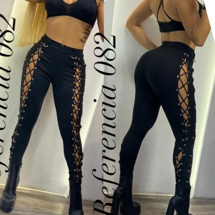 Leggins con multiples ojales - Ref 082