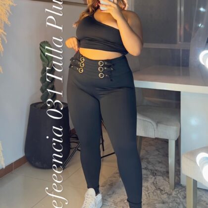 Leggins de 6 hebillas - Ref 031 Talla Plus