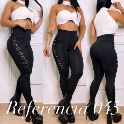 Leggins con Argollas y Mallas - Ref 045