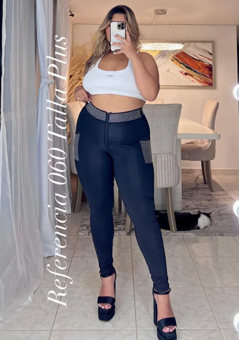 Leggins de pedreria - Ref 060 Talla Plus