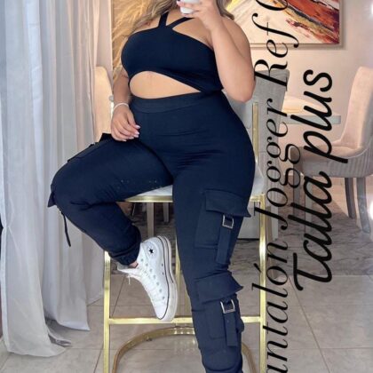 Pantalon tipo cargo - Ref 074 Talla plus