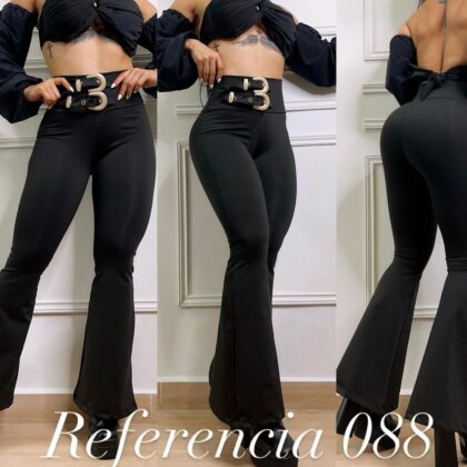Leggins de bota campana doble hebilla - Ref 088