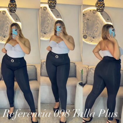 Leggins clasicos de hebilla - Ref 098 Talla Plus