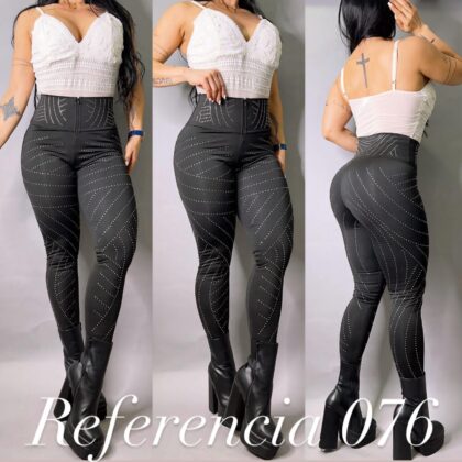 Leggins con pedreria Ref - 076 Talla Unica