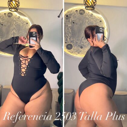 Bodys de trenzados con control de abdomen - Ref 2503 Talla Plus