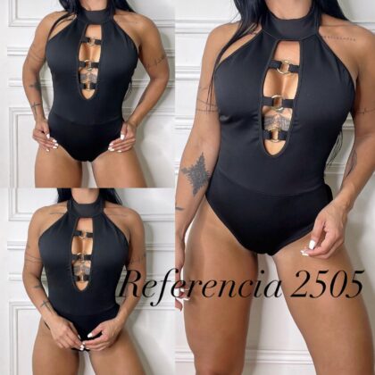 Bodys de argollas con control de abdomen - Ref 2505 Talla Unica