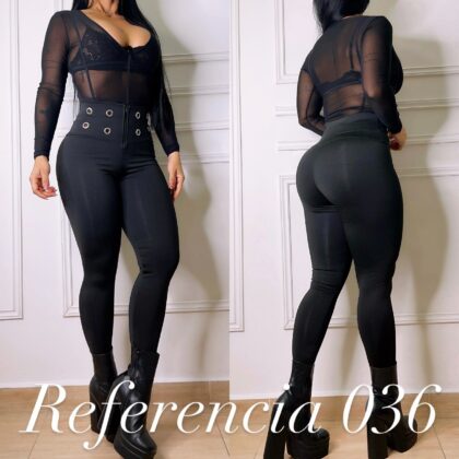 Leggins 4 Ojales – Ref 036 Talla Unica